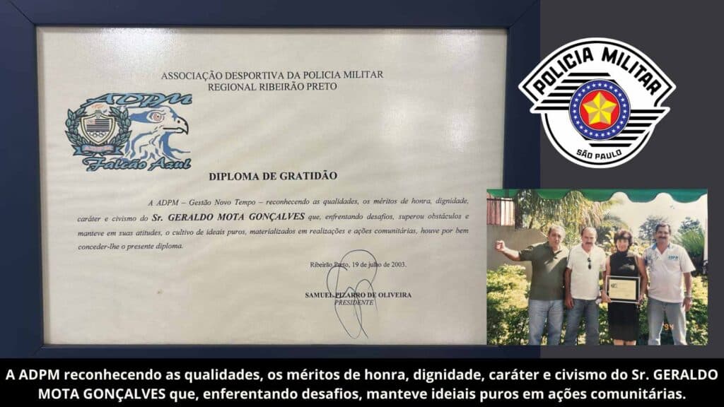 Título de Gratidão da Polícia Militar